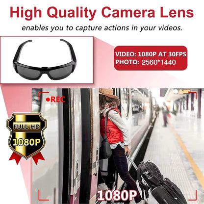 1080P HD Mini Camera Glasses